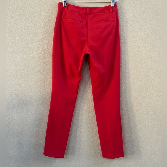 REISS “Joanne” Cropped Tailored Pants In Orange/Red Size 4 EUC! - Picture 9 of 12